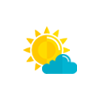 Predomínio de Sol Previsão para 23 de Maio